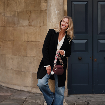 Strap Burgundy Cleopatra-Pom Pom London