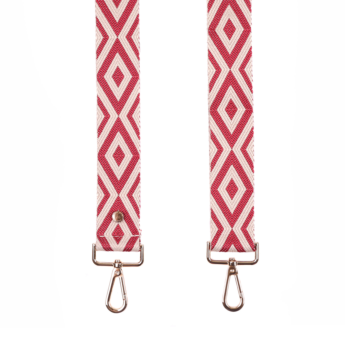 Strap Burgundy & Stone Diamond-Pom Pom London