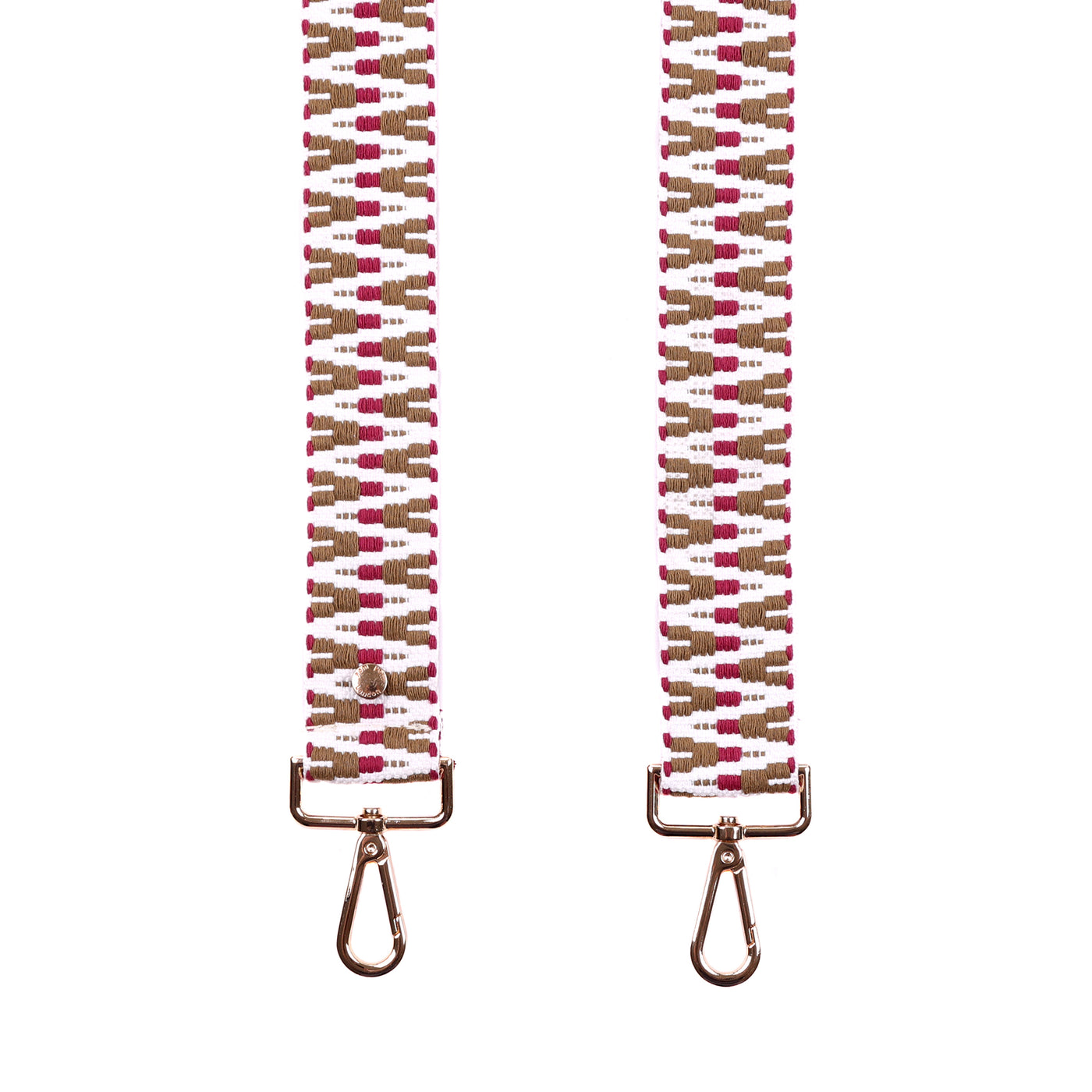 Strap Burgundy Twill-Pom Pom London