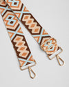 Strap Burnt Orange Glitter Embroidered