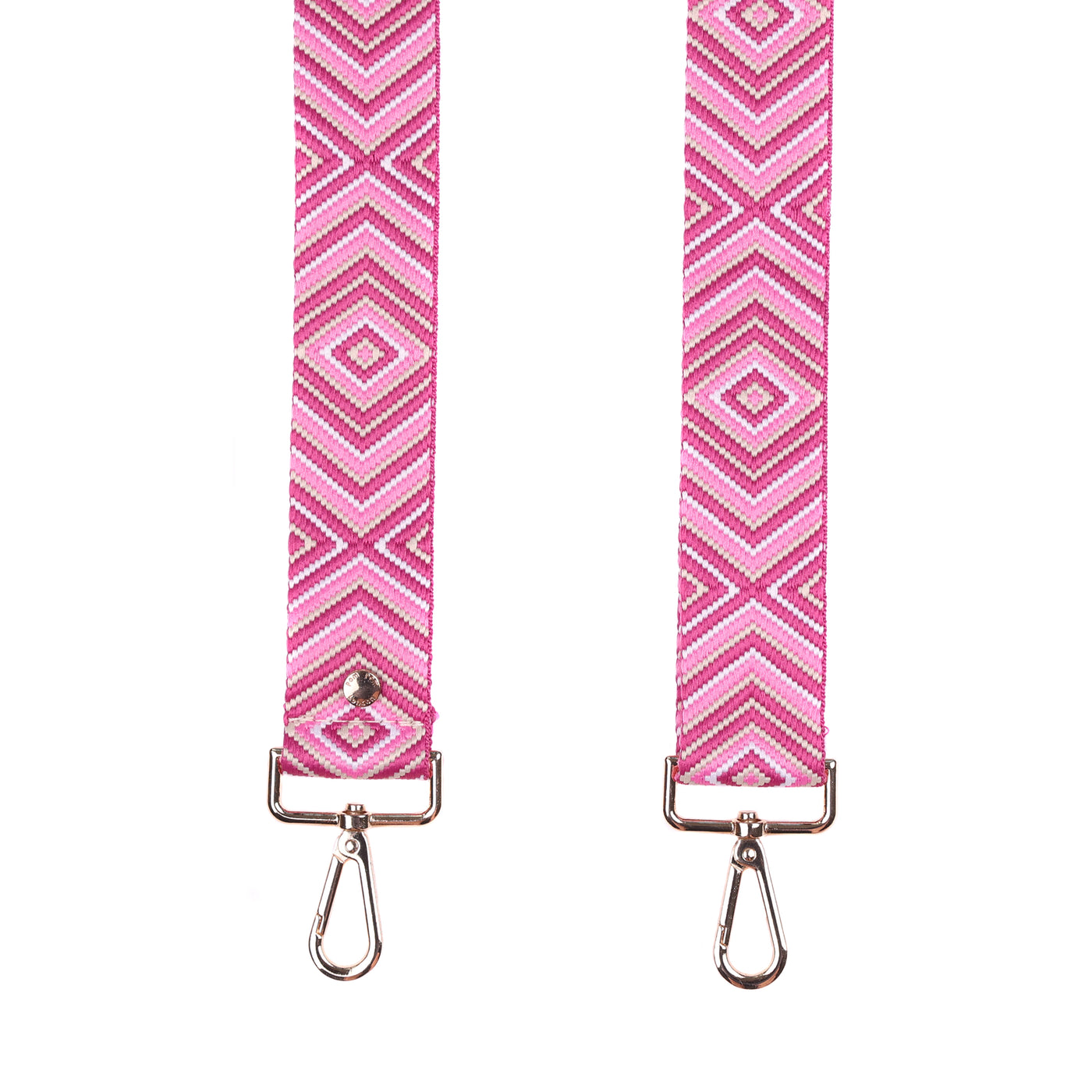 Strap Cerise Pink Kaleidoscope-Pom Pom London