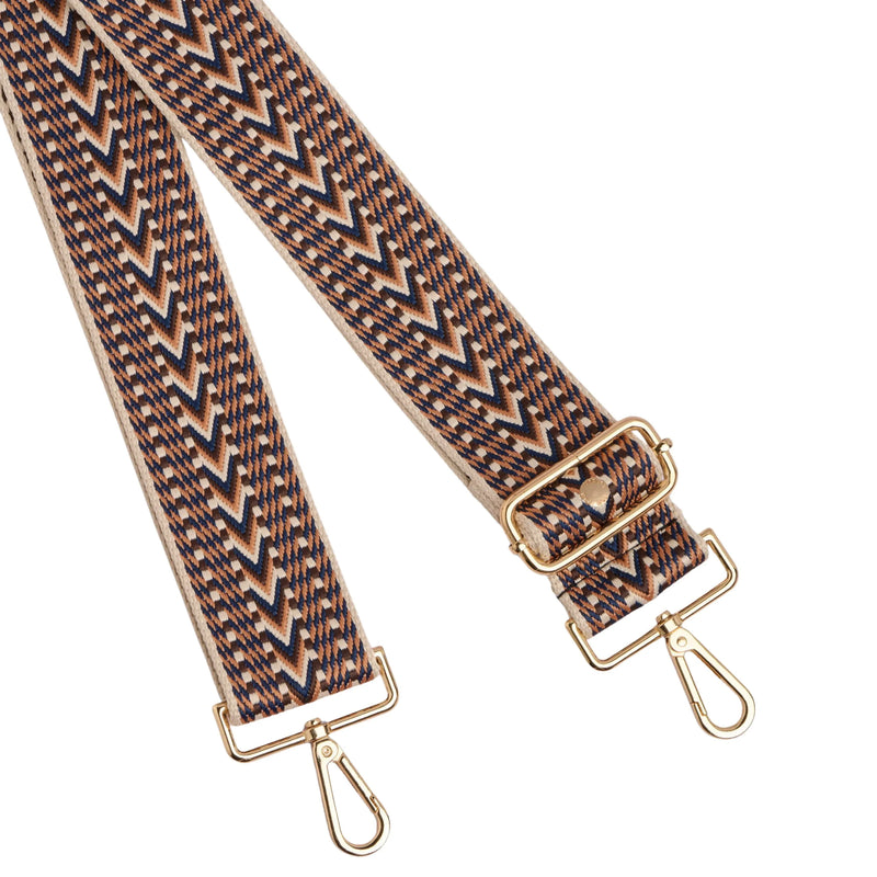 Strap Chestnut Tribal-Pom Pom London