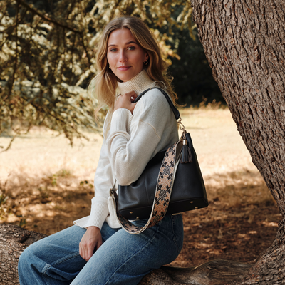 Strap Chocolate Cross Stitch-Pom Pom London