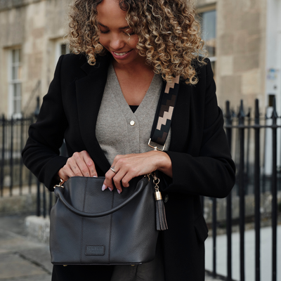 Strap Conker Geometric-Pom Pom London