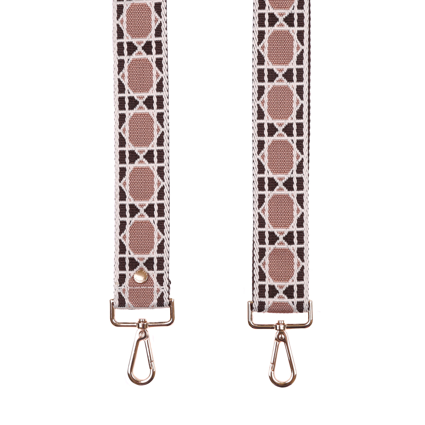 Strap Chocolate Rattan Weave-Pom Pom London