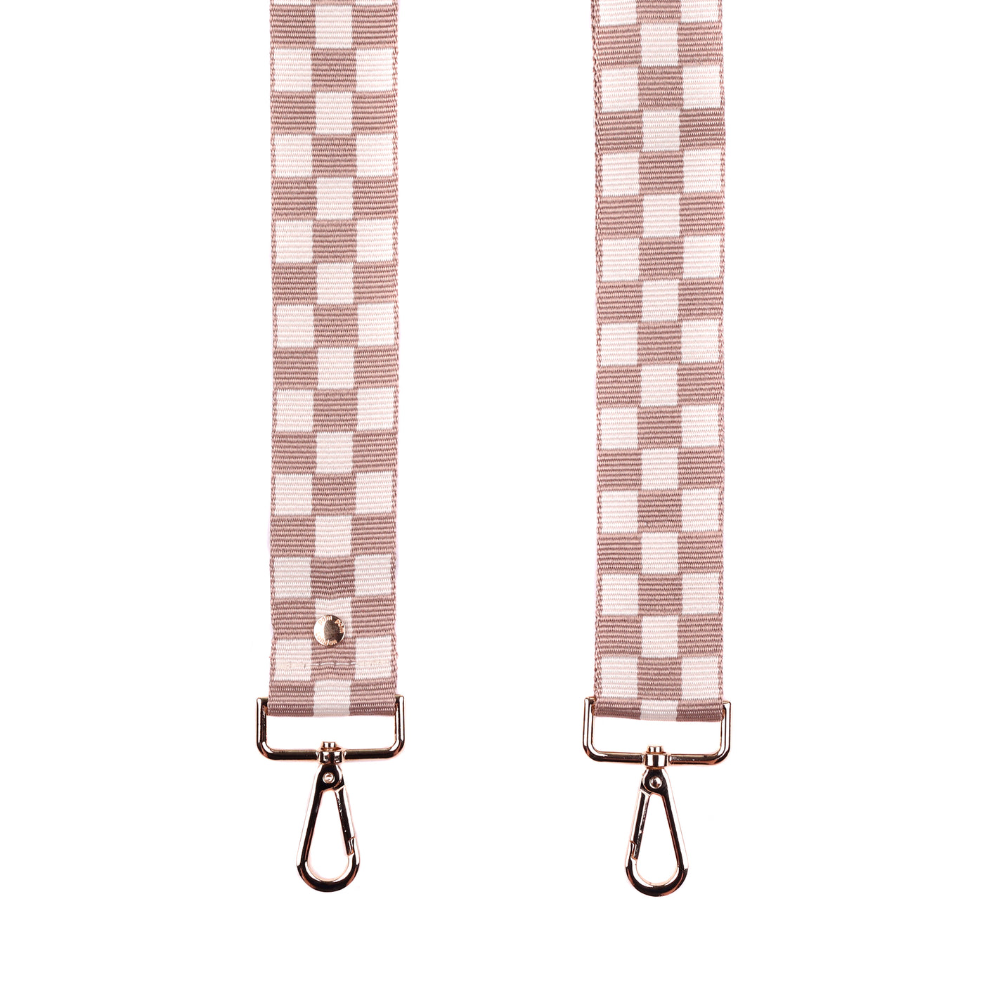 Strap Ginger Checker Board-Pom Pom London