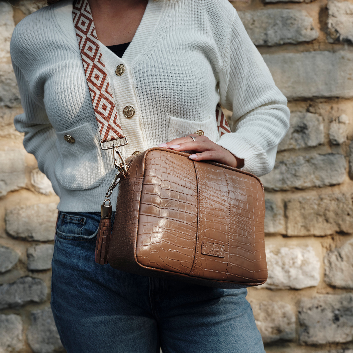 Strap Ginger Diamond-Pom Pom London