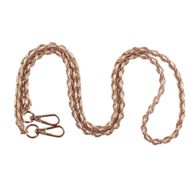 Strap Gold Chain Bronze Weave-Pom Pom London