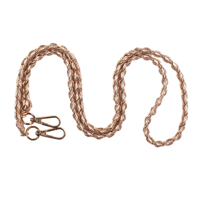 Strap Gold Chain Bronze Weave-Pom Pom London