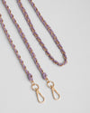 Strap Gold Chain French Lavender Weave