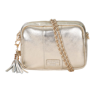 Strap Gold Chain Gold Weave-Pom Pom London