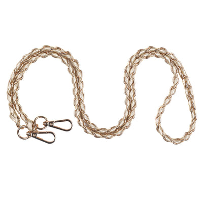 Strap Gold Chain Gold Weave-Pom Pom London