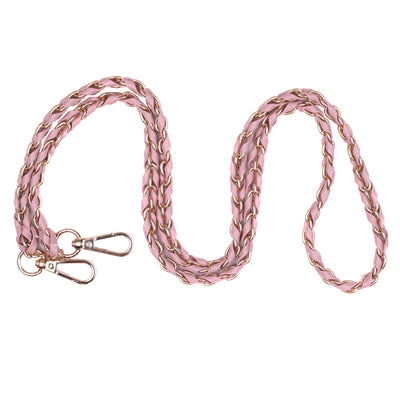 Strap Gold Chain BCA Pink Weave-Pom Pom London