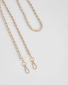 Strap Gold Chain Salt Grey Weave