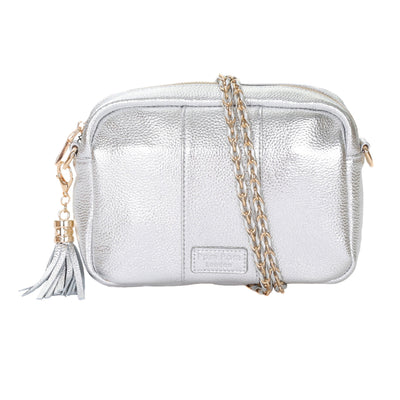 Strap Gold Chain Silver Weave-Pom Pom London