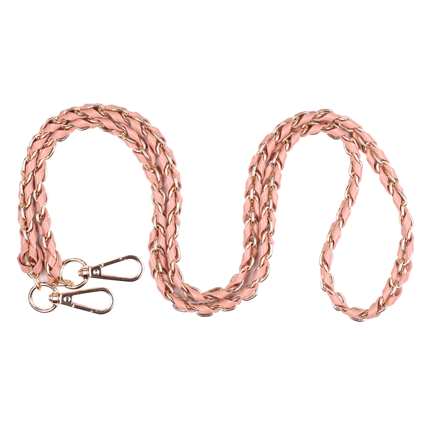 Strap Gold Chain Spiced Ginger Weave-Pom Pom London