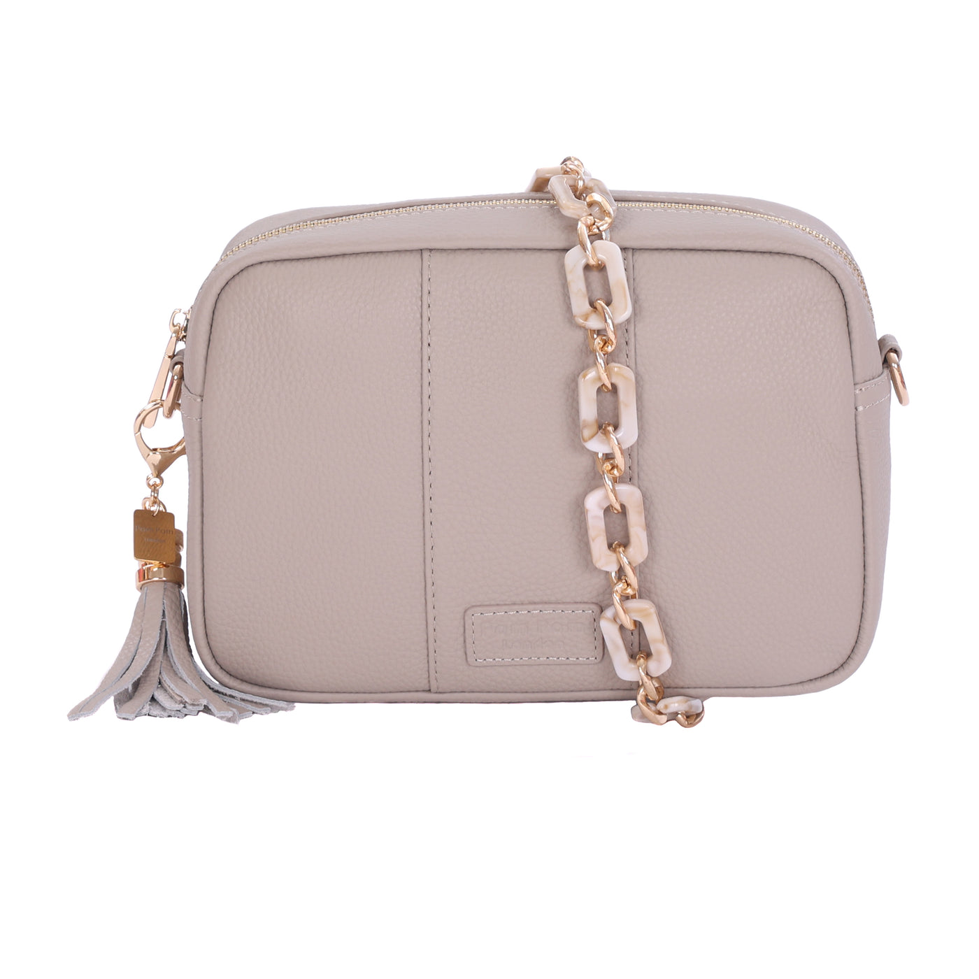 Strap Gold Chain Stone Link-Pom Pom London