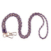 Strap Gold Chain Violet Fig Weave