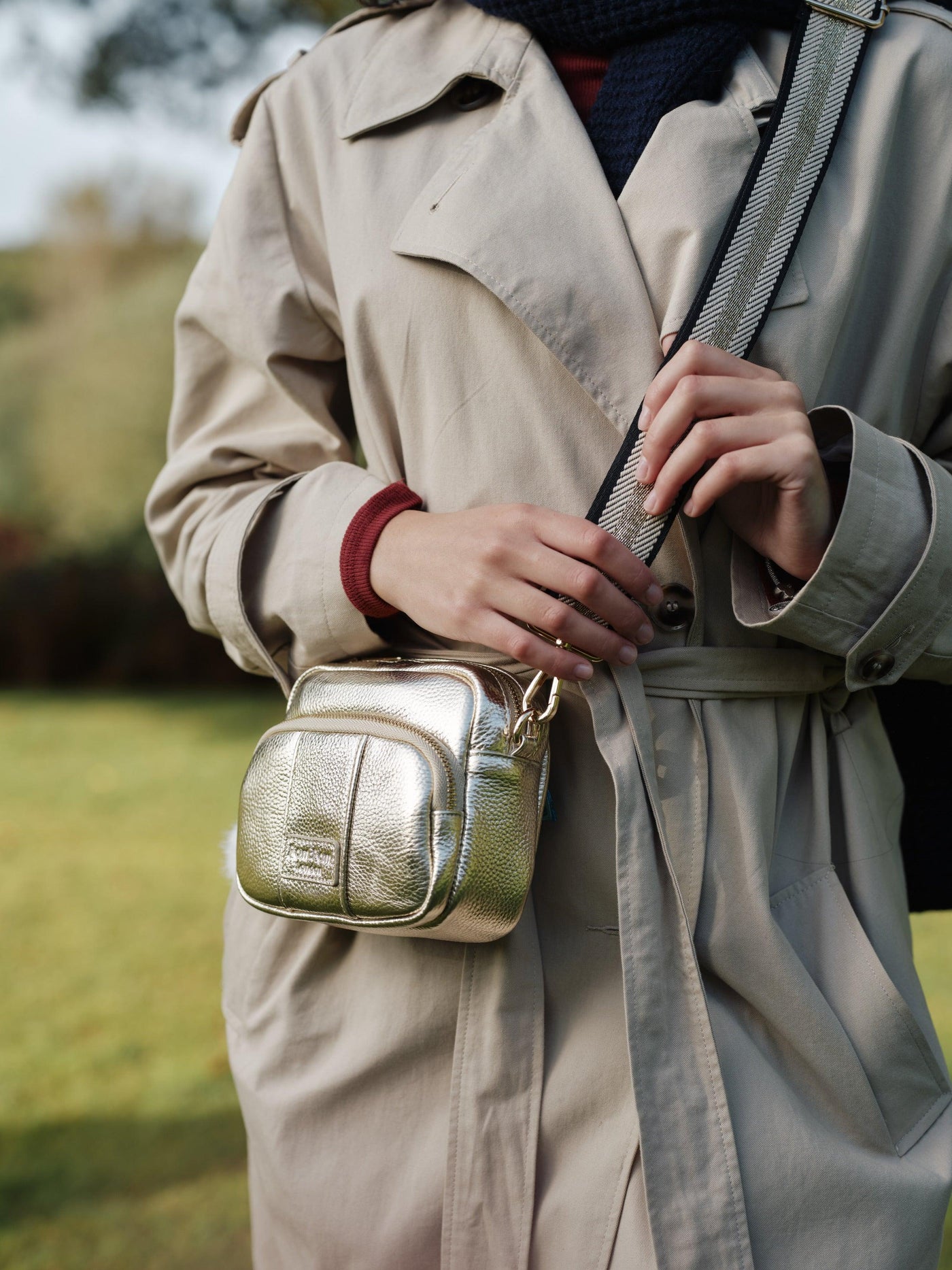 Strap Gold and Stone Rope-Pom Pom London