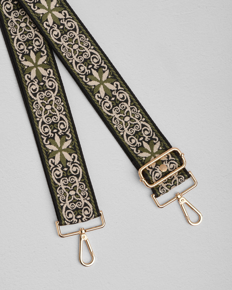 Strap Green Heritage-Pom Pom London