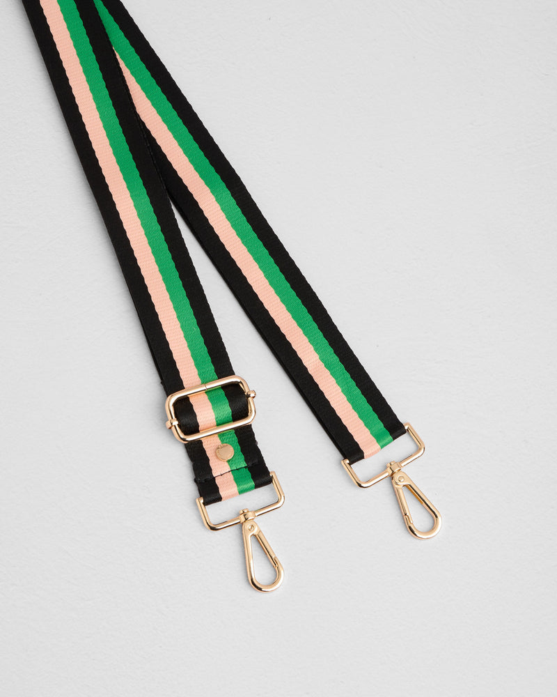 Strap Green Stripe-Pom Pom London