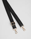 Strap Leather Stripe Black