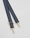Strap Leather Stripe Navy