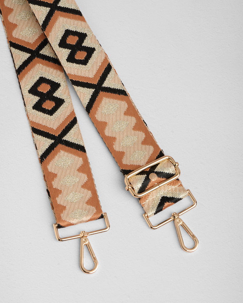 Strap Maple Sparkle Embroidered-Pom Pom London