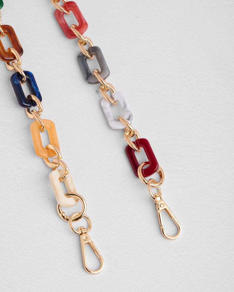 Strap Marble Link Chain-Pom Pom London