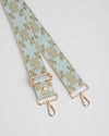 Strap Mint & Blue Cross stitch