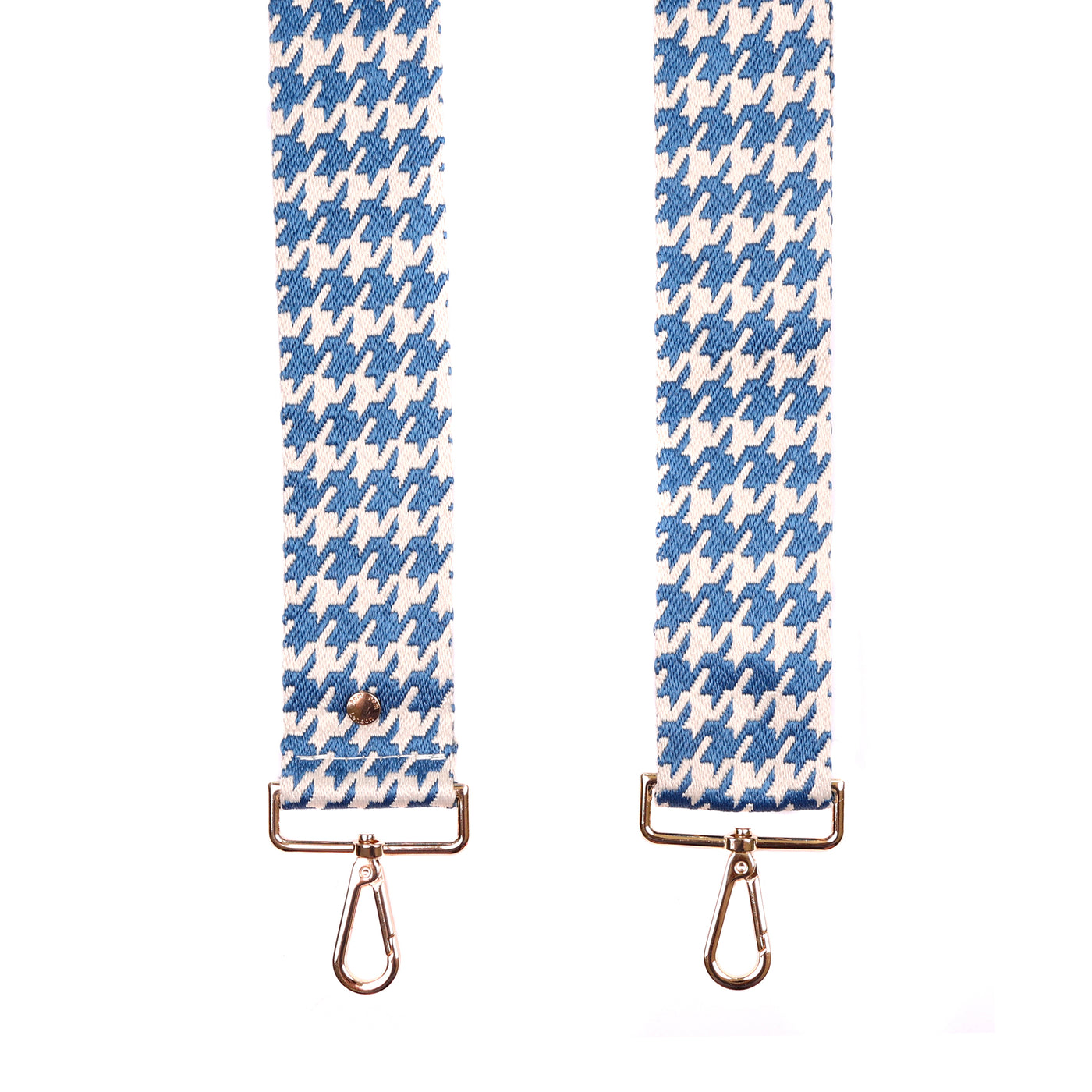 Strap Nordic Blue Hounds Tooth-Pom Pom London