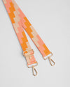 Strap Orange & Coral Geometric