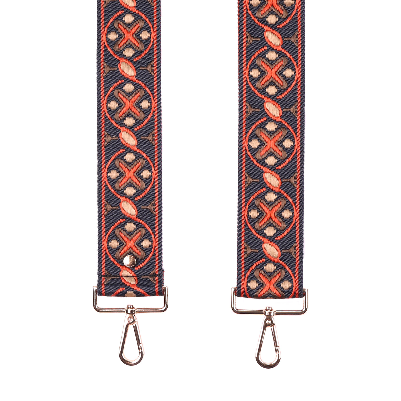 Strap Orange Spice Regal Weave-Pom Pom London