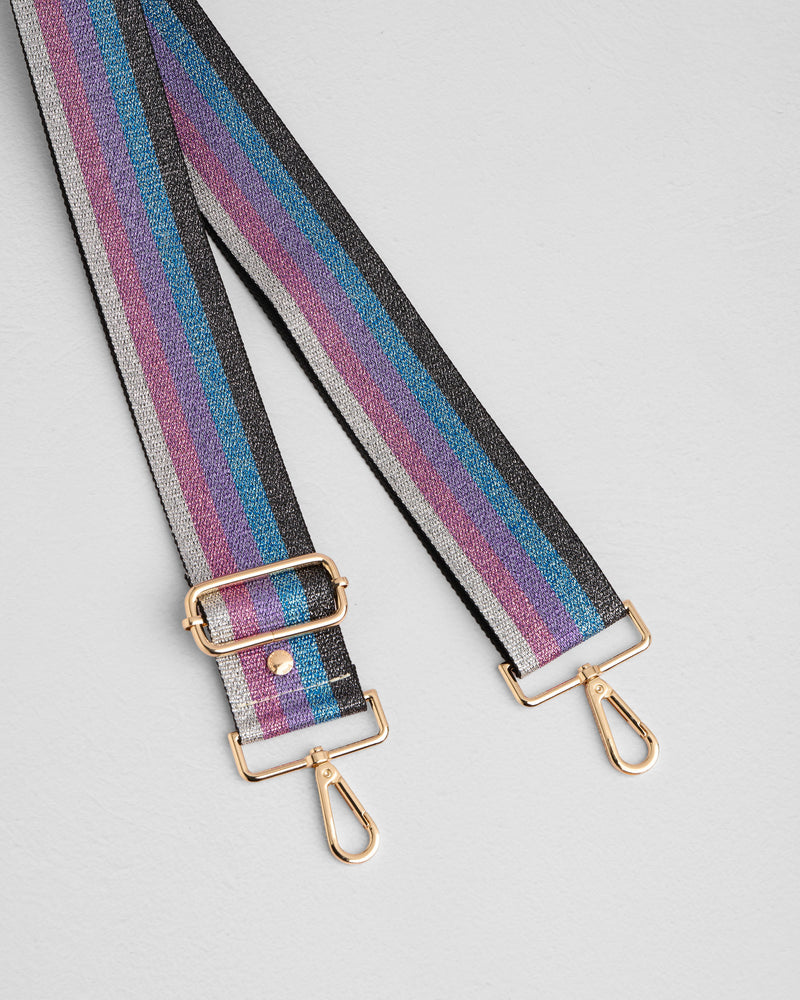 Strap Purple Glitter-Pom Pom London