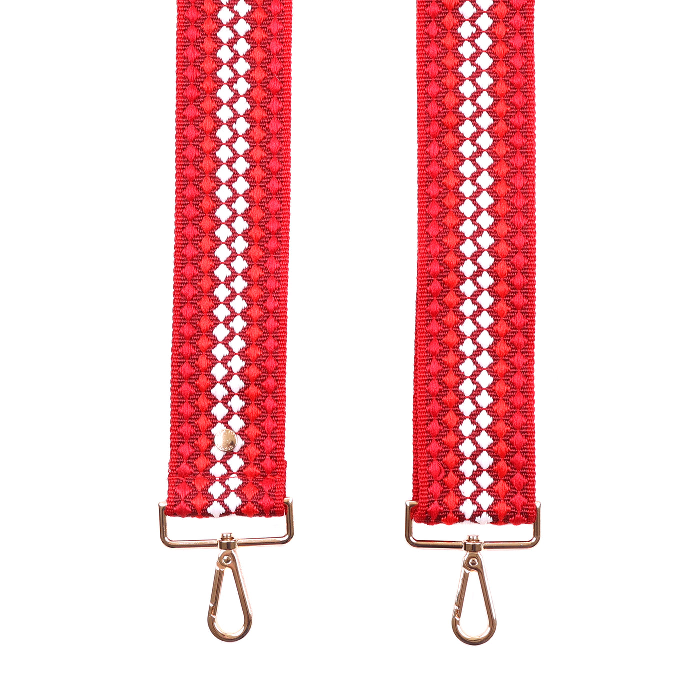 Strap Red Bobble-Pom Pom London