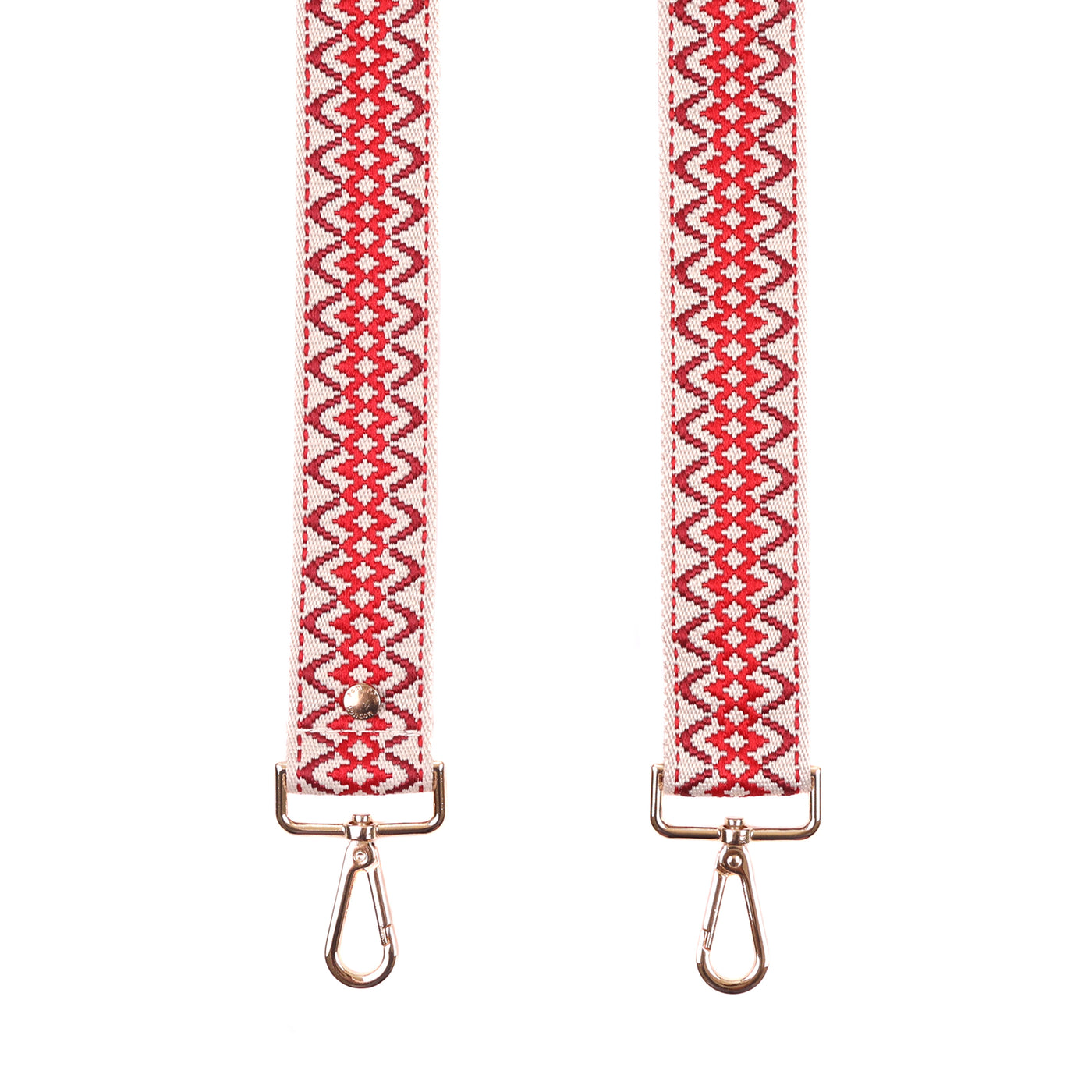 Strap Red Kaleidoscope-Pom Pom London
