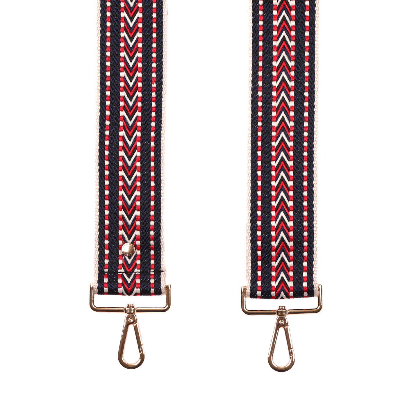 Strap Red & Navy Tribal-Pom Pom London