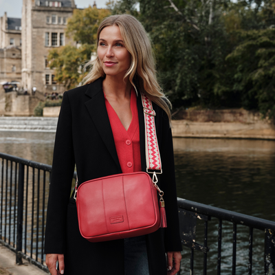 Strap Red Viper-Pom Pom London