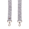 Strap Silver & Grey Leopard