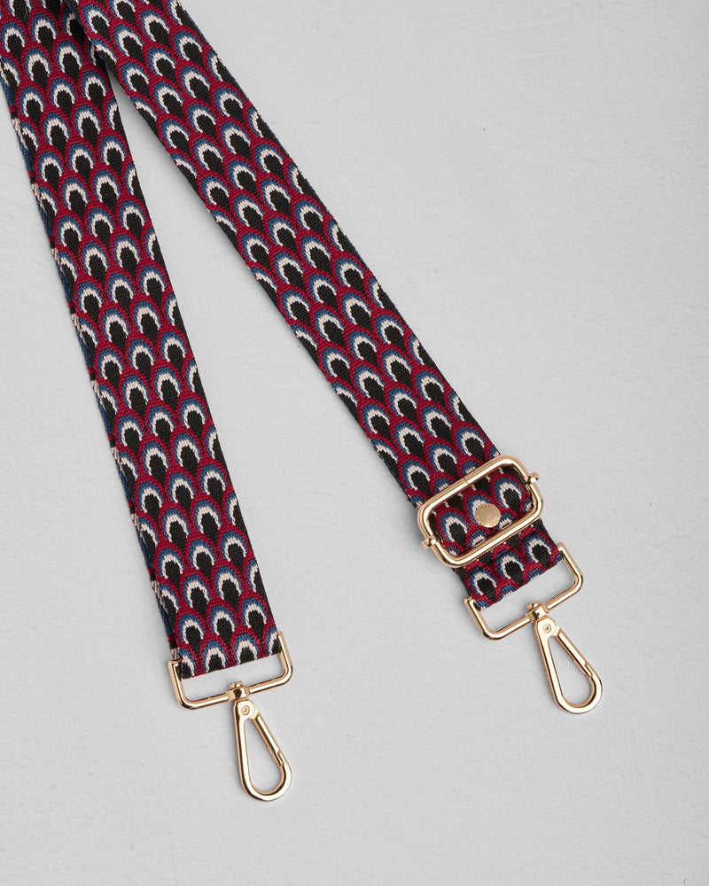 Strap Slate Blue Peacock-Pom Pom London