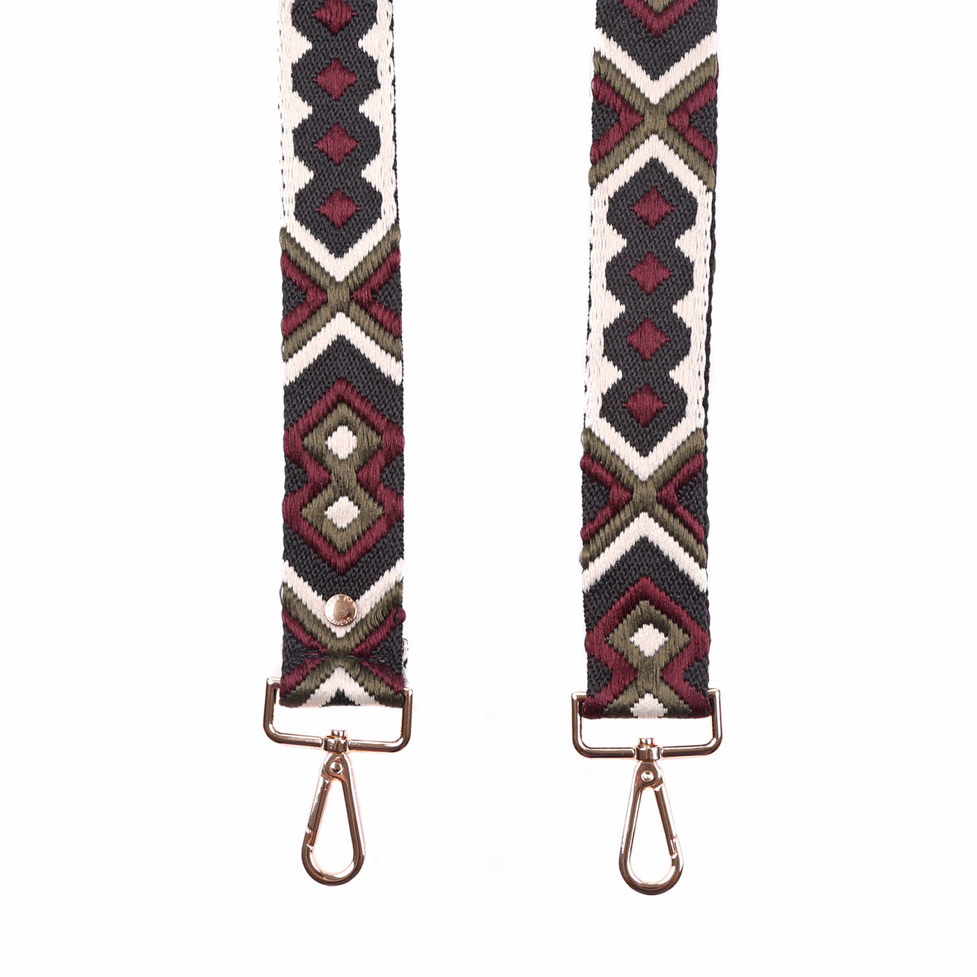 Strap Violet Fig Embroidered-Pom Pom London