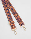 Strap Orange & Navy Diamond
