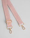 Strap Pale Pink Bar Stitch