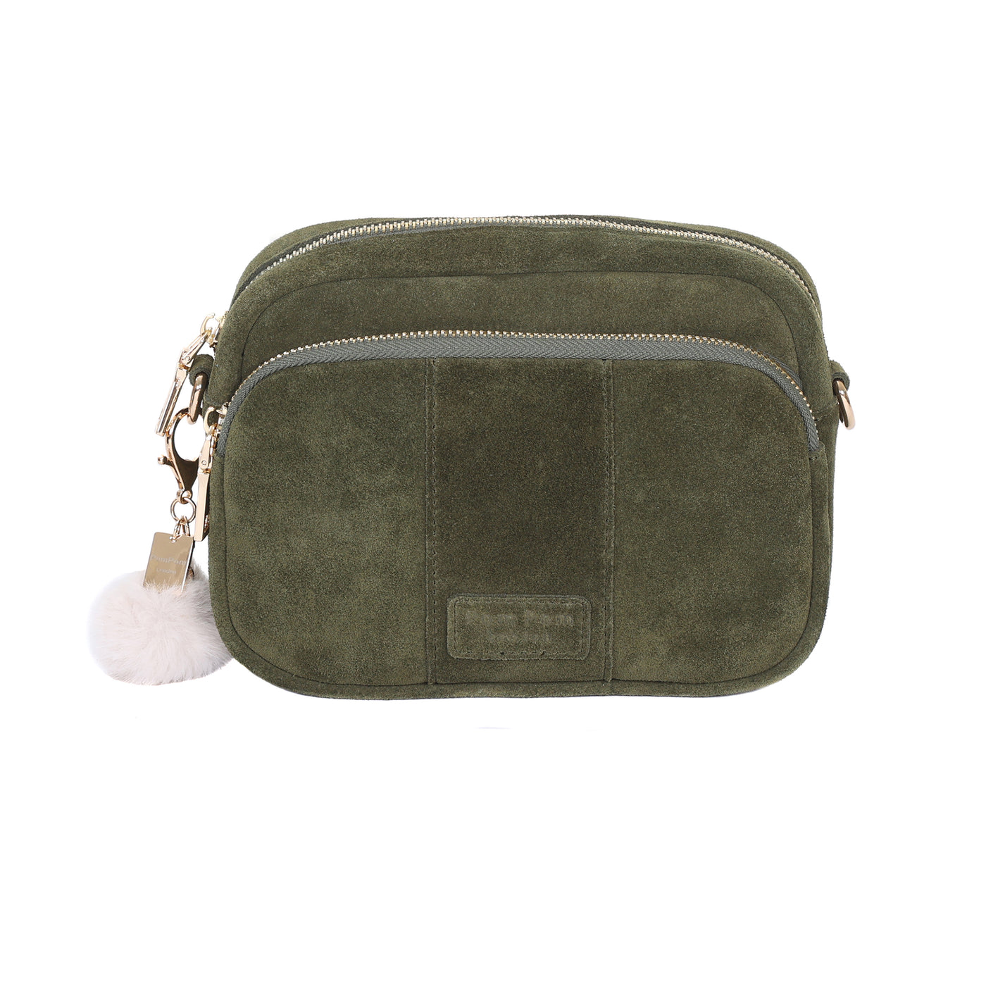 Mayfair Suede Bag Olive Green