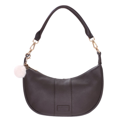 Sutton Sling Bag Conker-Pom Pom London