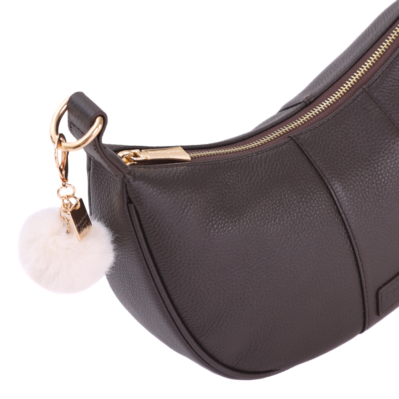 Sutton Sling Bag Conker-Pom Pom London