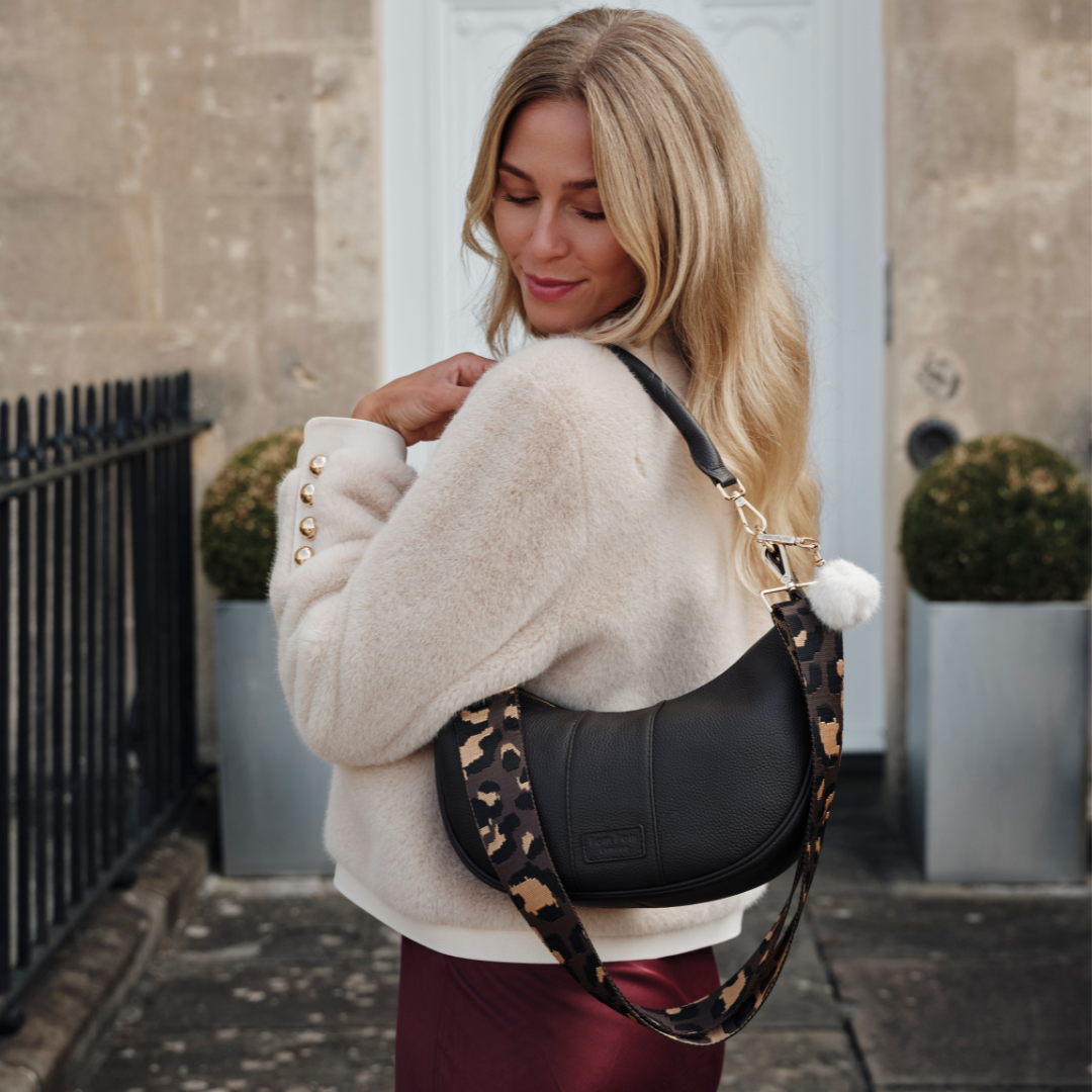 Sutton Sling Bag Conker-Pom Pom London