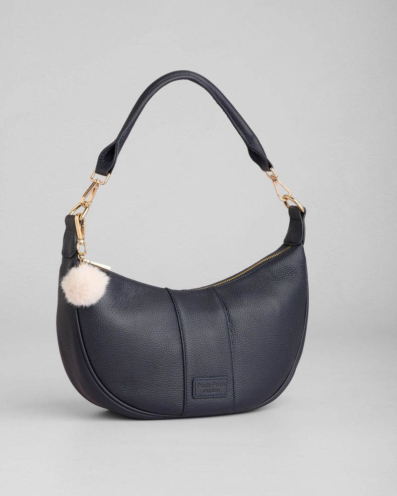 Sutton Sling Bag Navy-Pom Pom London