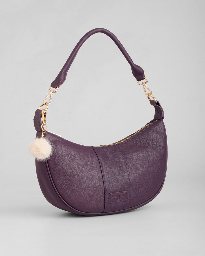 Sutton Sling Bag Purple Nightshade-Pom Pom London