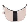 Sutton Sling Faux Fleece & Leather Bag Black